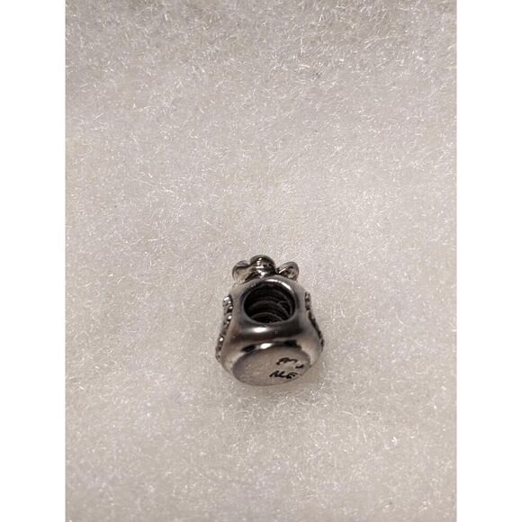 Pandora Perfume Bottle Rare And Retired Charm With Stone On Top - Picture 6 of 6